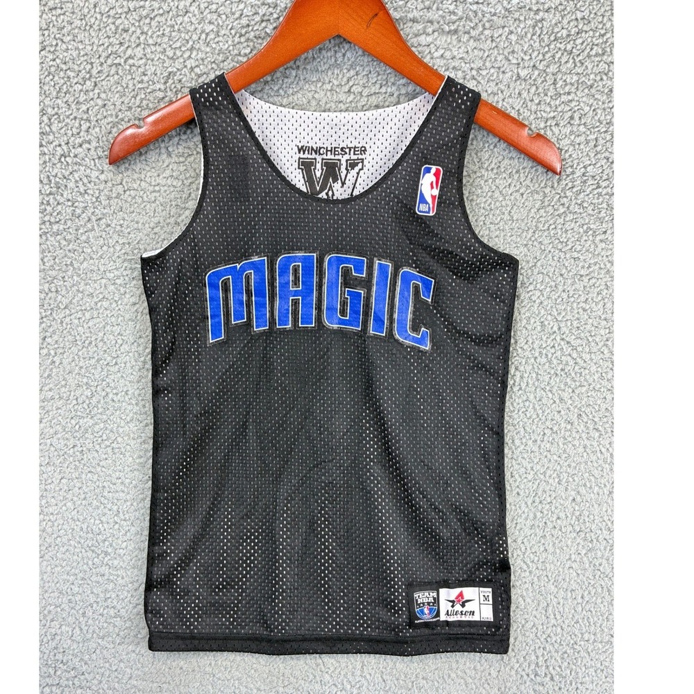 Alleson Athletic NBA Orlando Magic Jersey Reversible Youth Medium Black Sport